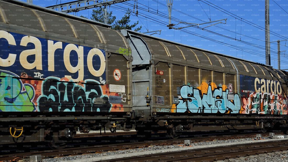 Swiss railways uses drones against graffiti sprayers