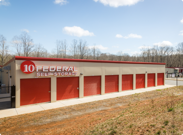 10 Federal Self Storage facility.